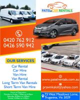 Patel Car Rentals | Short term van hire truganina image 1